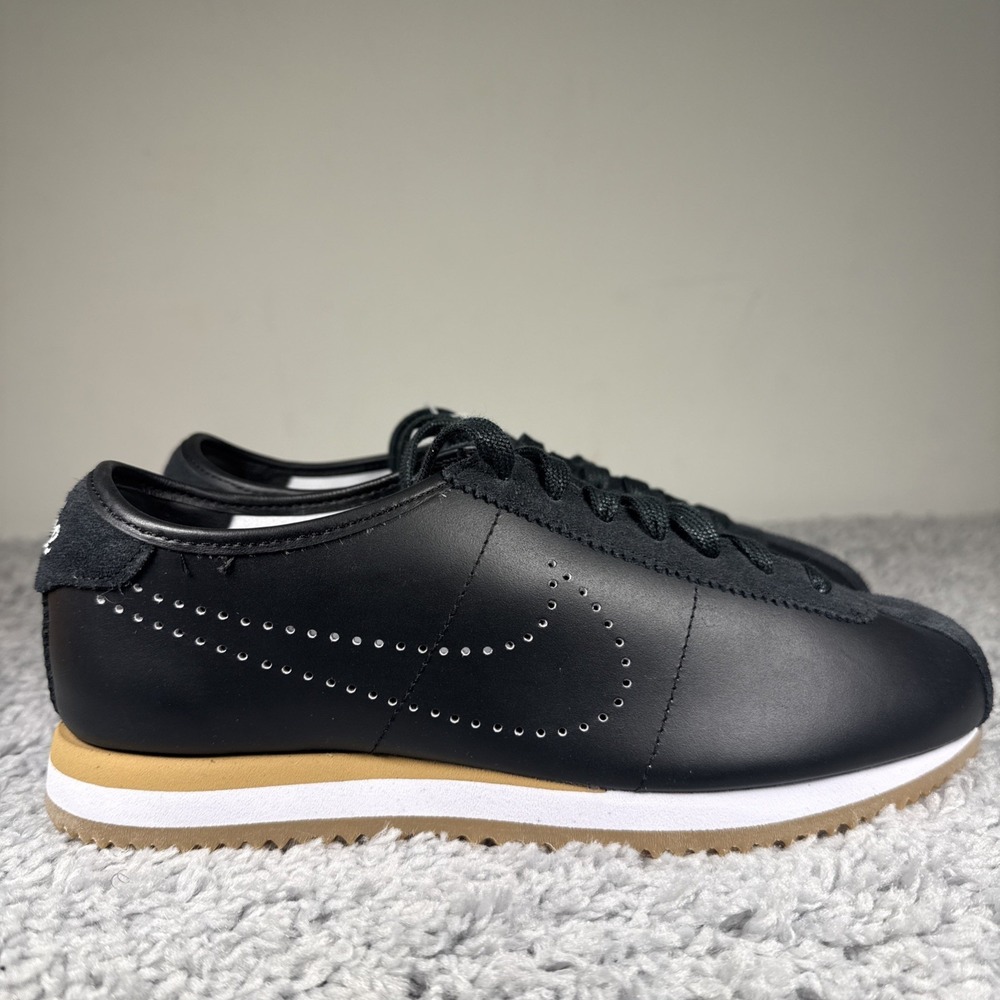 Nike Cortez Leather HQ1841-002 Women's Size 9 Black Gum New without box - Picture 1 of 8